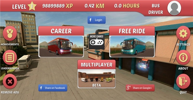 模拟巴士2015修改版(Bus Simulator 3D - 2015) v1.8.4 安卓金币版3