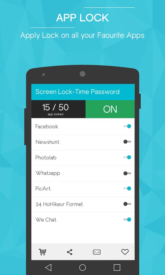 时间锁屏(Screen Lock-Time Password) v1.2.3 安卓版0
