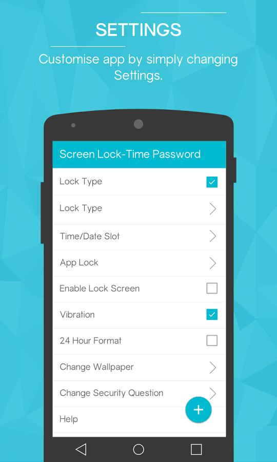时间锁屏(Screen Lock-Time Password) v1.2.3 安卓版3