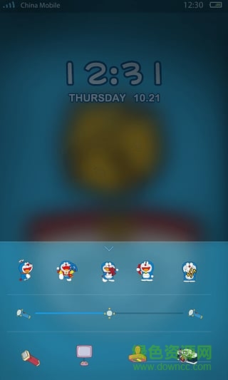哆啦A梦闪电锁屏主题手机版 v1.0 安卓版0