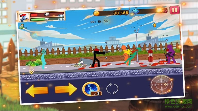 火柴人街霸內(nèi)購修改版(Stickman Street Fighting) v1.0 安卓中文版 3