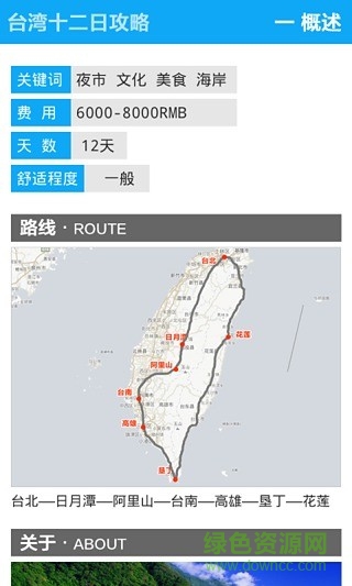 台湾旅游攻略 v1.0 安卓版0