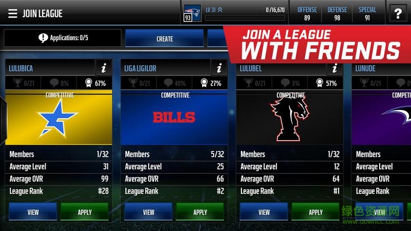 瘋狂橄欖球移動版(Madden NFL Mobile) v6.4.1 安卓版 3