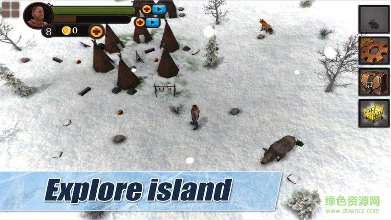 冬季岛3D