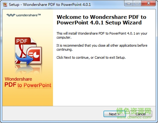 Wondershare PDF to PowerPoint