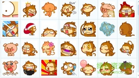 猴子动态表情包图片大全(400+个可爱的表情) 免费版1