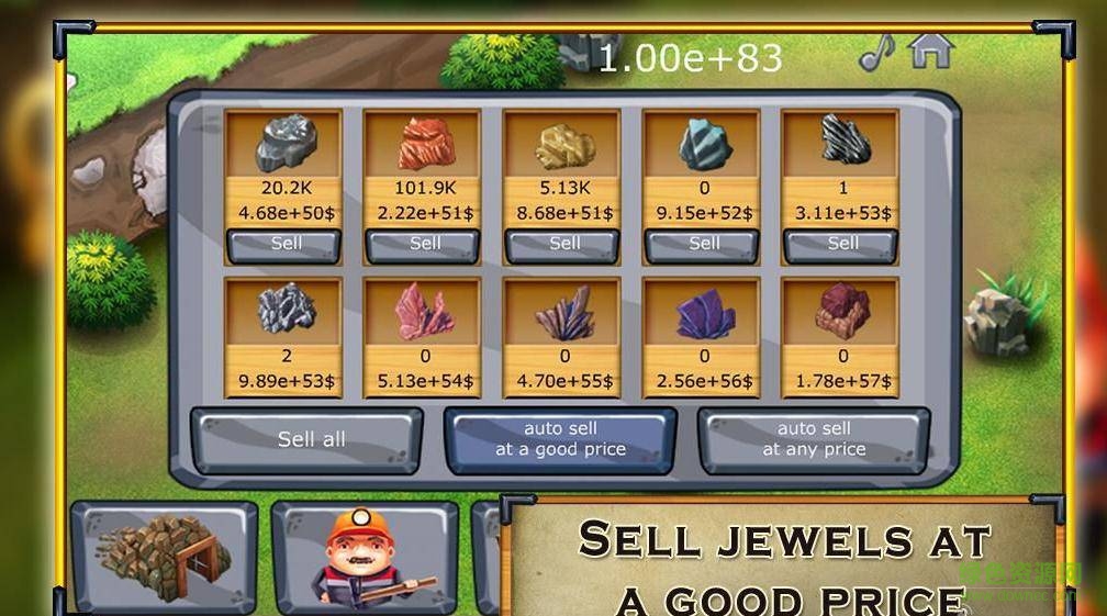 礦山大亨中文版(Clicker Mine Idle Tycoon) v1.07.0 安卓版 0