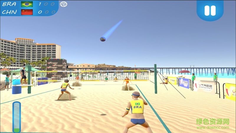 沙滩排球2016无限金币修改版 v1.2.8 安卓版0
