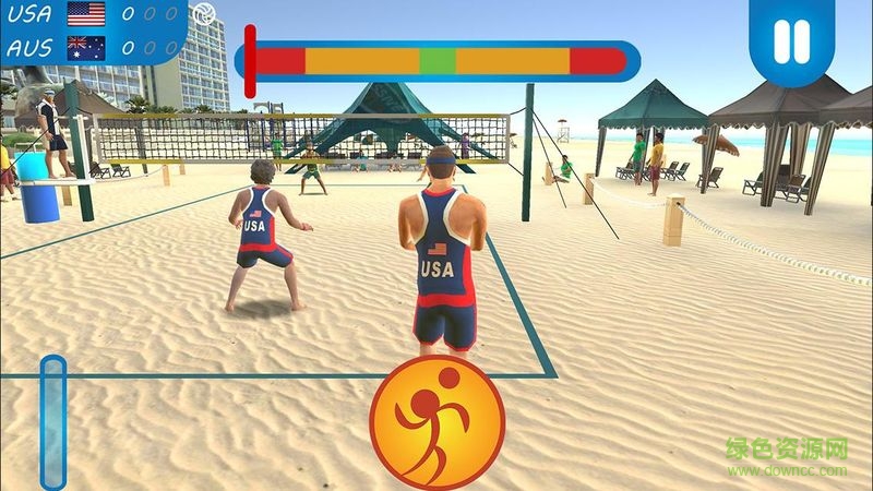 沙滩排球2016无限金币修改版 v1.2.8 安卓版1