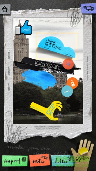 stickr app2