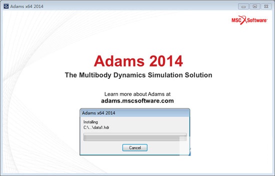 msc adams 2014 中文版_32位/64位 0