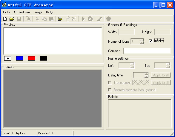 Artful GIF Animator(GIF动画制作工具) v1.3 绿色免安装版0