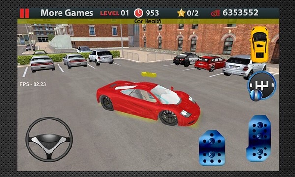 驾校3D停车场无限金币版(Driving School 3D Parking) v1.7 安卓版1