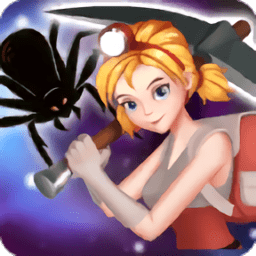挖掘者冒险蜘蛛战士游戏(Digger Adventure: Spider Fighter)