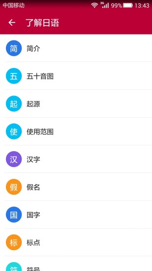 日语常用口语宝典 v1.0 安卓版2