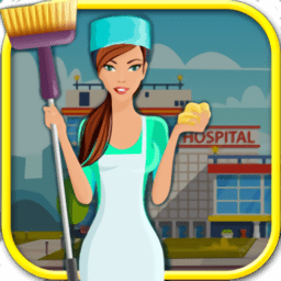 女孩医院清洁游戏(Hospital Cleaning Game for Girls)