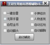 王冠生死狙击透视辅助 v1.0 官网最新版0