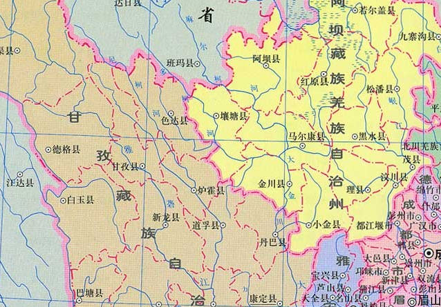 四川地图全图高清版0