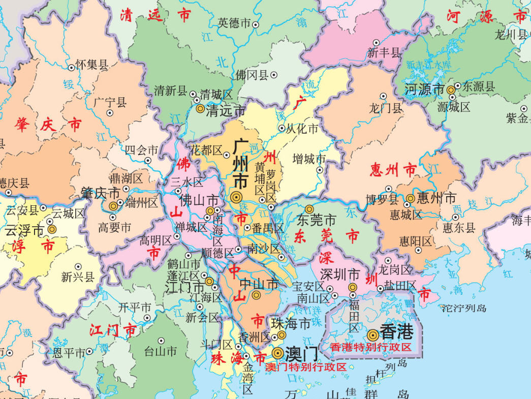 广州市地图高清版 0