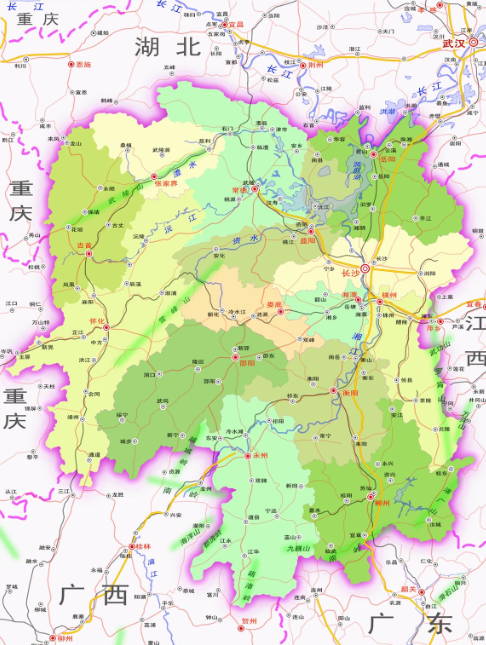 湖南省高清地图高清版 0