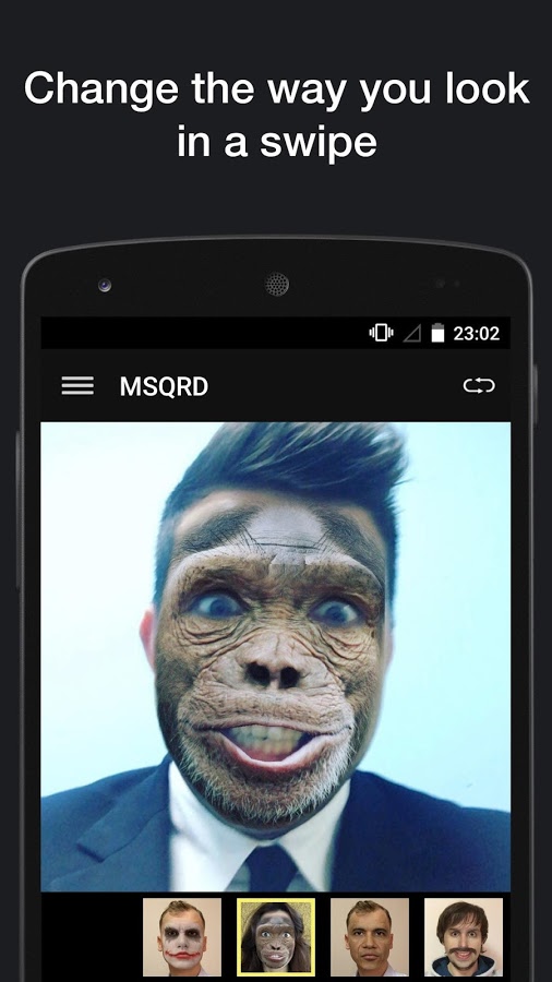 MSQRD变脸秀 v1.0.2 官方安卓版1