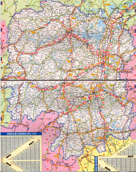 湖南省高速公路地图高清版0