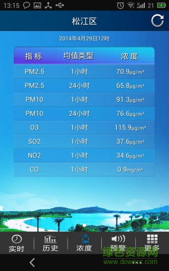 上海松江空气质量指数 v1.12 安卓版1