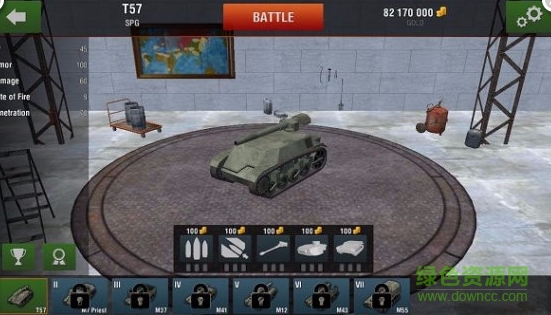 坦克硬装甲2无限金币修改版 v1.0 安卓版1