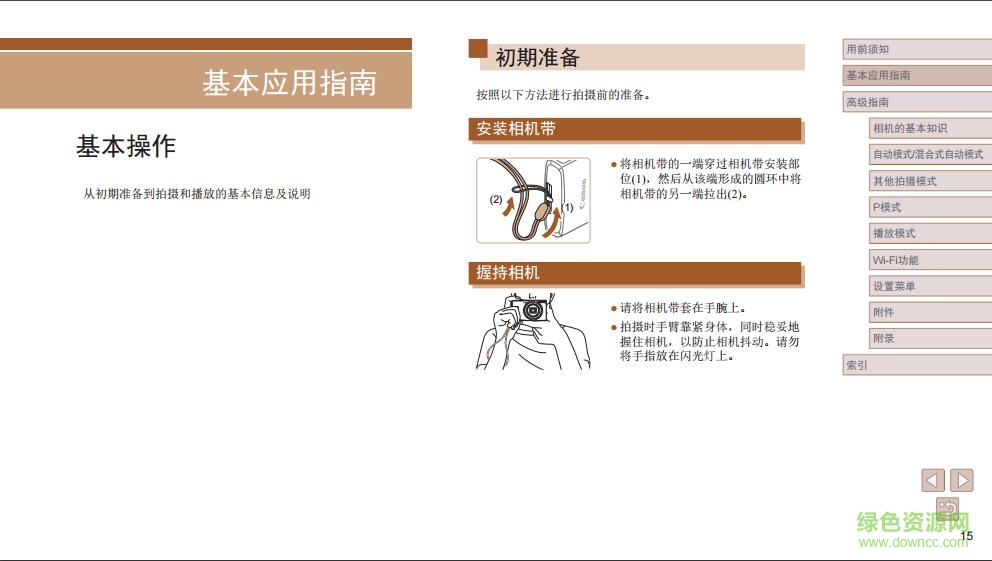 佳能ixus285hs說明書