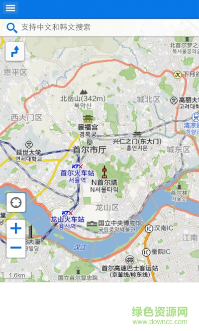 韩国中文地图导航软件 v1.0 安卓版3