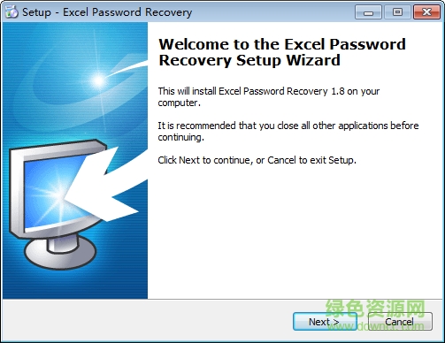 excel password recovery(修改excel打开密码) v1.8 最新0