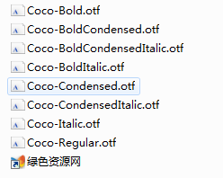 Coco时尚字体 8款精选大全0