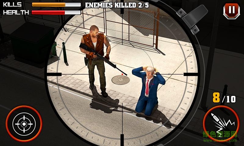 狙击逃脱暴徒3d内购修改版(Gangster Escape Shooter 3D) v1.1 安卓无限金币版3