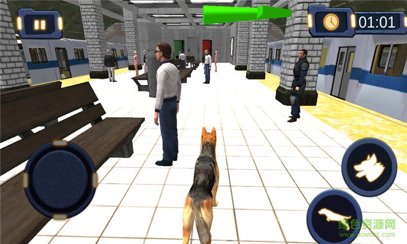 警犬城市地铁犯罪关卡解锁版(Police Dog Subway Crime City) v1.5 安卓版2
