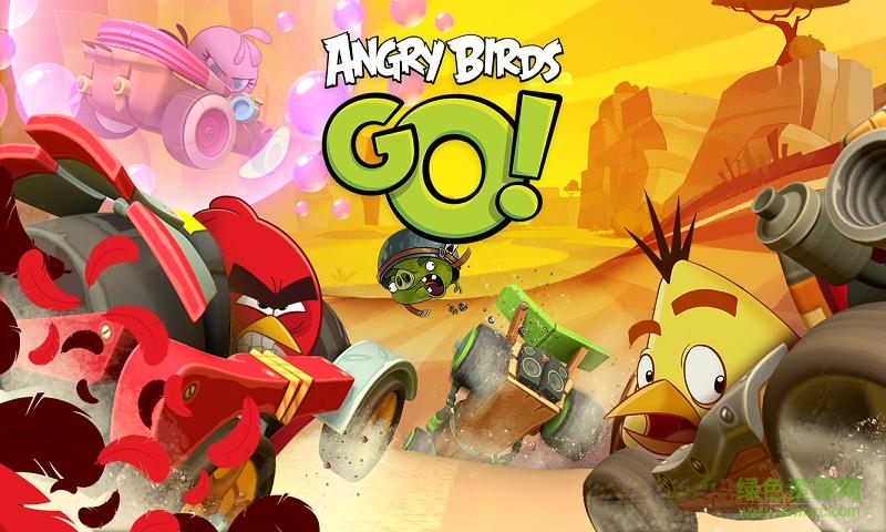 愤怒的小鸟go修改版ios(angry birds go) v2.5.5 iPhone无限金币钻石版1