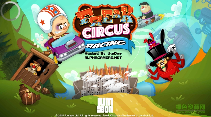 怪胎马戏团赛车游戏修改版(Freak Circus Racing) v1.2.2 安卓无限金币版3