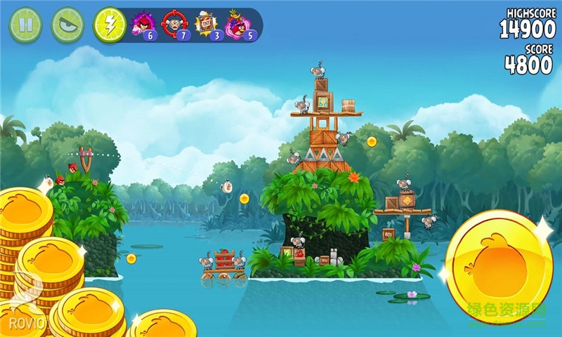 Angry Birds游戏(愤怒的小鸟里约大冒险) v2.6.1 安卓版1