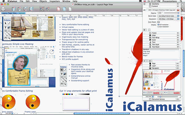iCalamus mac版(图像版面设计) v2.13 苹果电脑版0