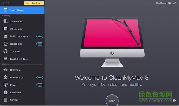 cleanmymac 3 for mac v3.8.4 最新中文免费版0