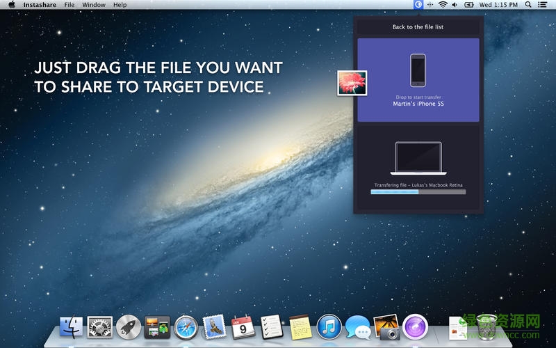文件传输工具instashare for mac v1.4 官方苹果电脑版2
