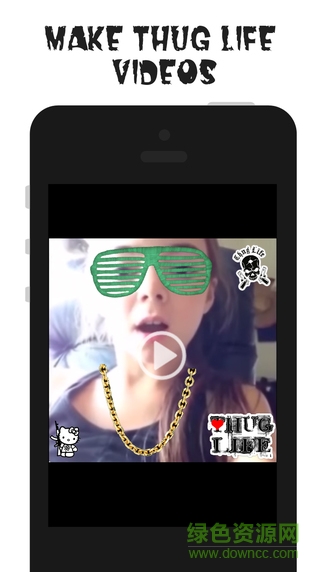 Thug life photo sticker maker(加墨镜的app) v3.04 安卓版2