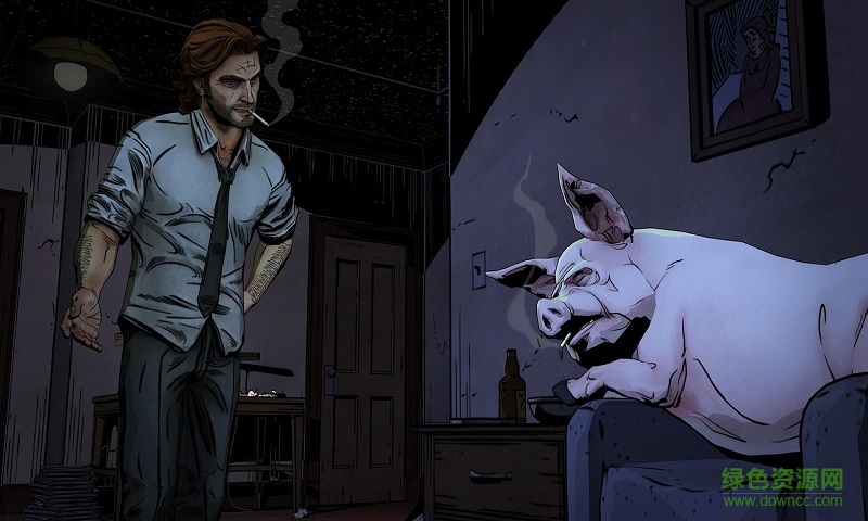 与狼同行游戏修改版(The Wolf Among Us) v1.2.1 安卓免谷歌直装版3