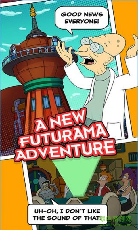 飛出個(gè)未來中文修改版(futurama) v1.9.0 安卓無限金錢版 0