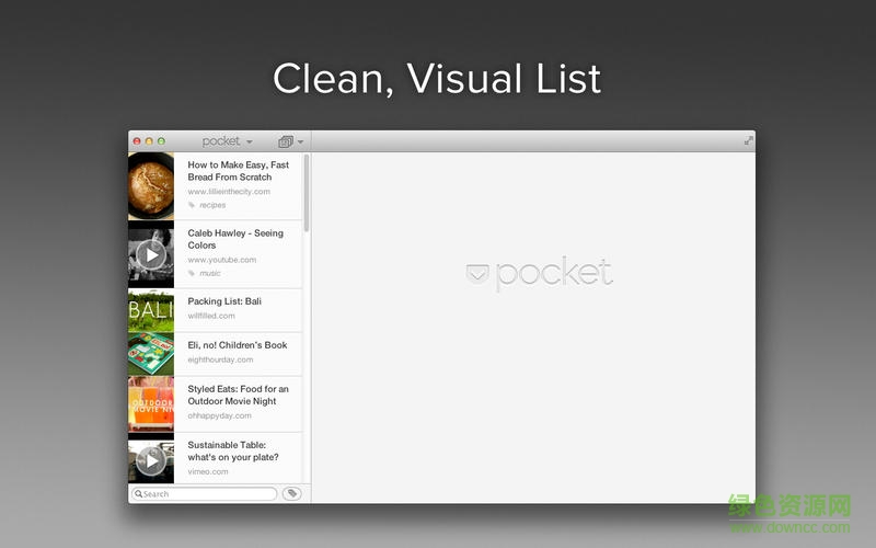 pocket for mac v1.8.6 苹果电脑版1