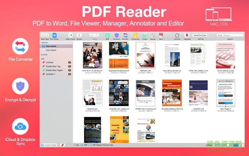 pdf reader for mac v1.5 苹果电脑版0