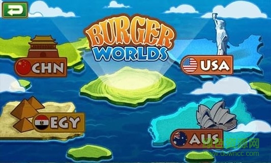 汉堡世界中文修改版(BurgerWorlds) v1.4.067 安卓版0