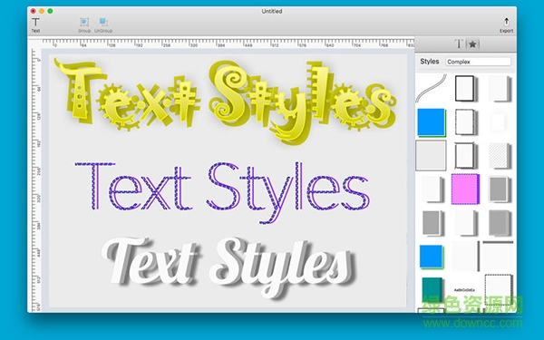 Text Styles mac版 v1.0 苹果电脑版0