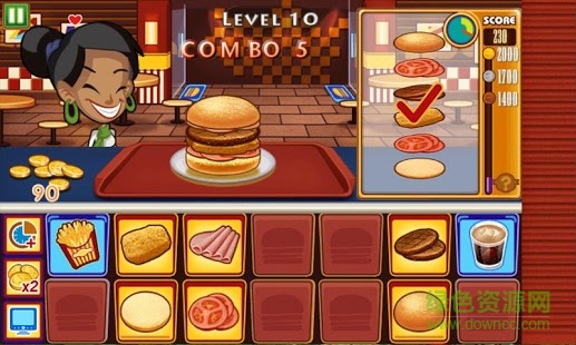 汉堡世界中文修改版(BurgerWorlds) v1.4.067 安卓版2