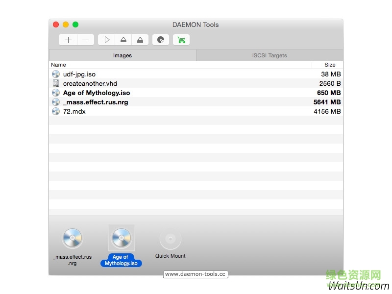 daemon tools for mac修改版(虚拟光驱) v4.1.227 苹果电脑版0