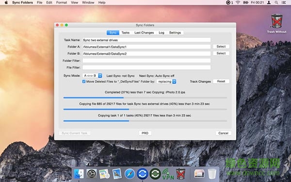Sync Folders Pro mac版(數(shù)據(jù)同步工具)0